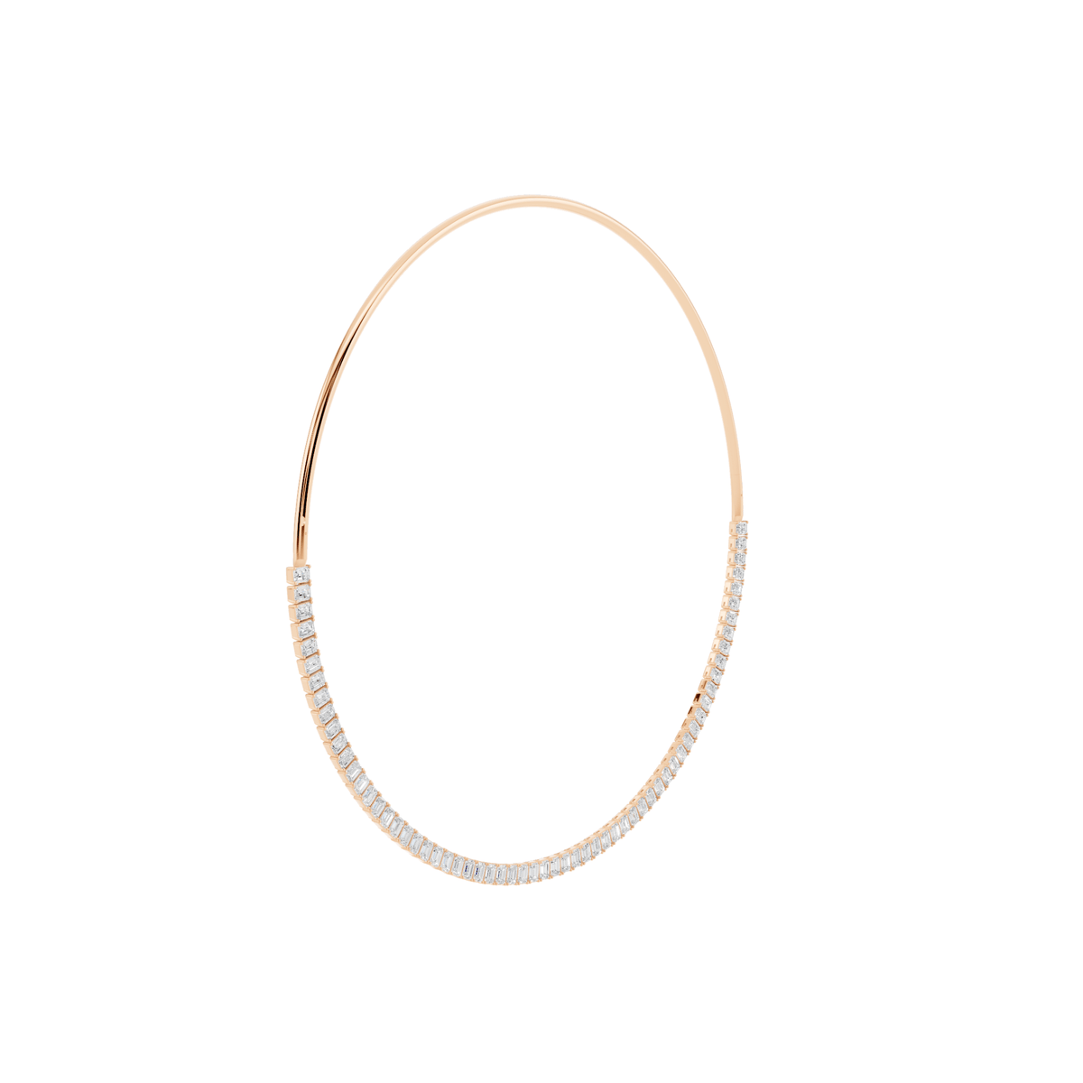 Half Riviera Lab-Grown Diamond Collar Necklace