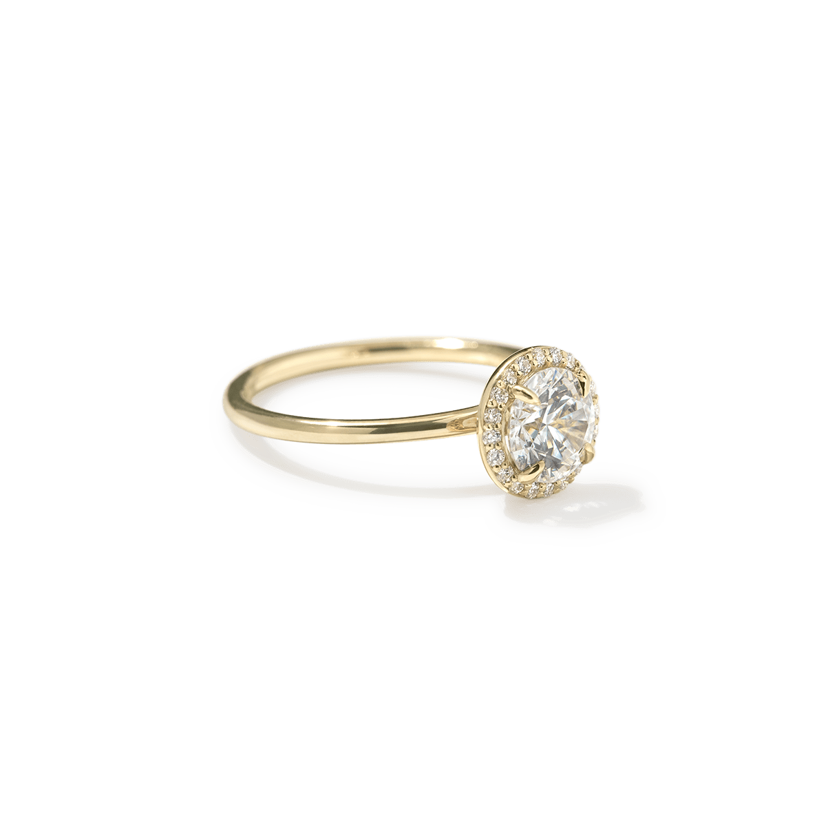 Halo Engagement Ring