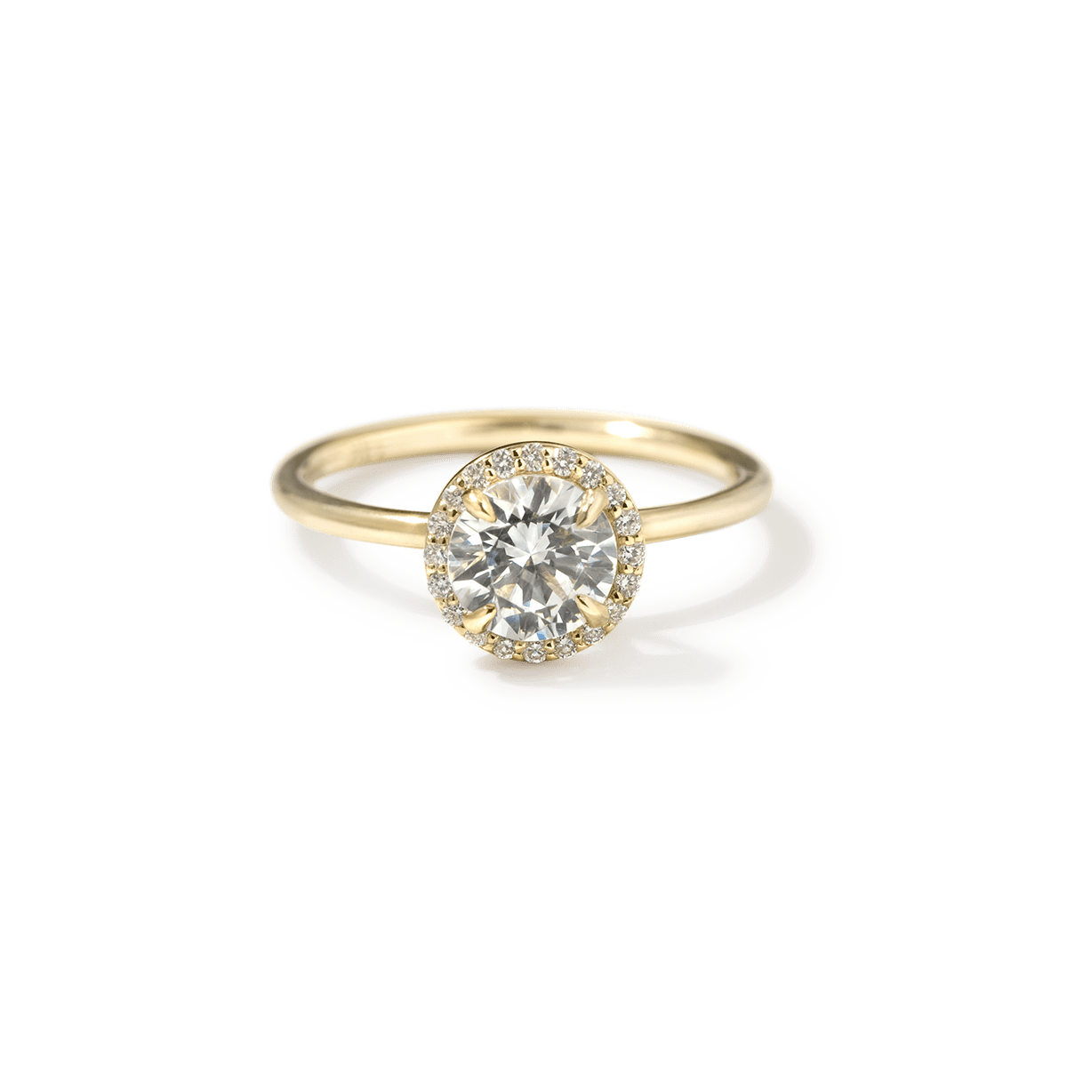 Halo Engagement Ring