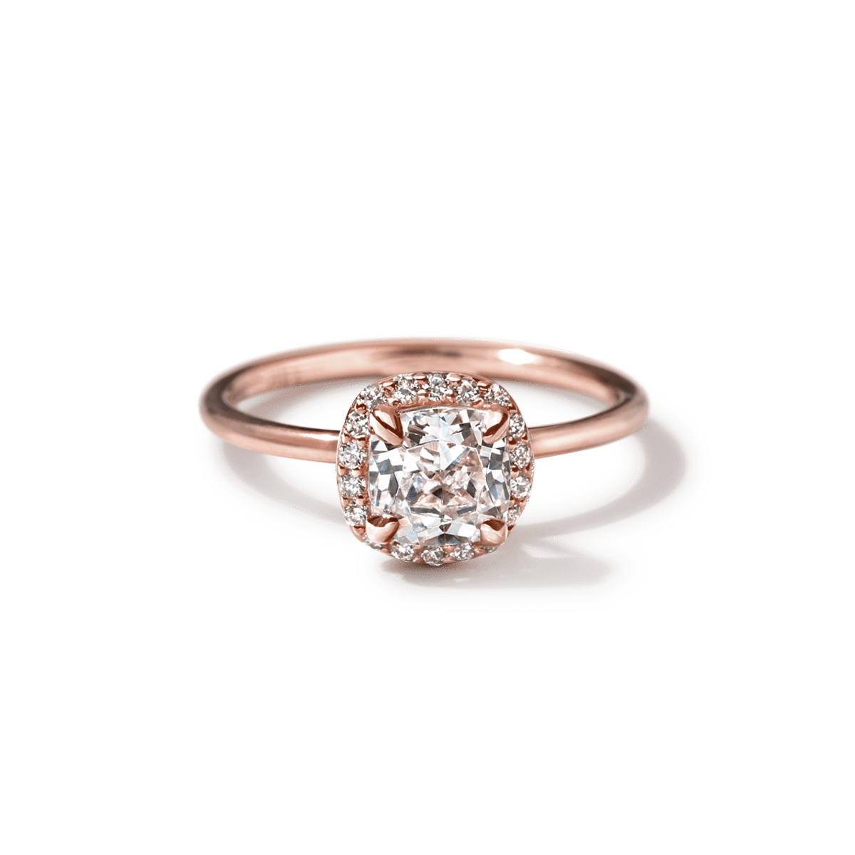 Halo Engagement Ring