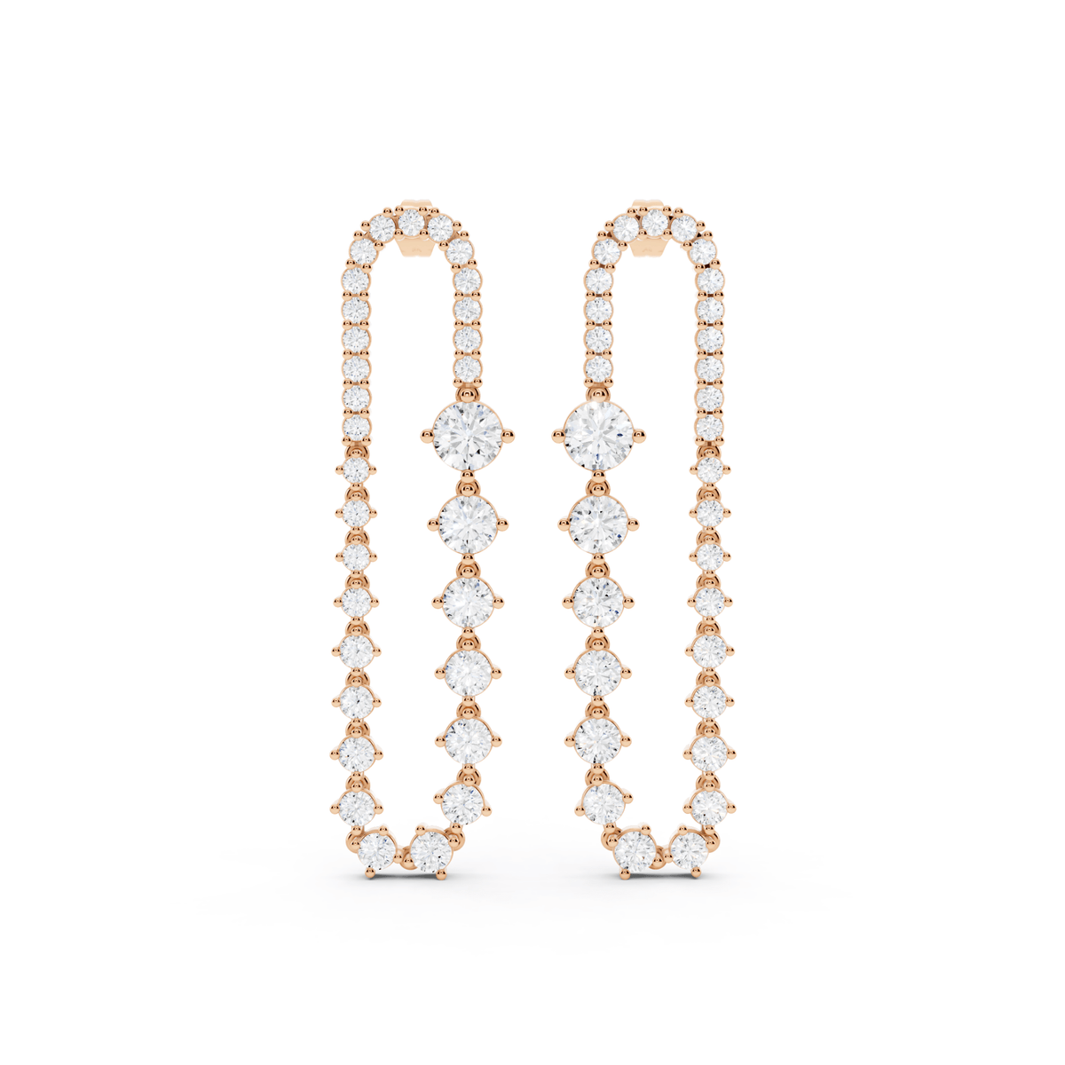 Statement Lab-Grown Diamond Drop Earrings