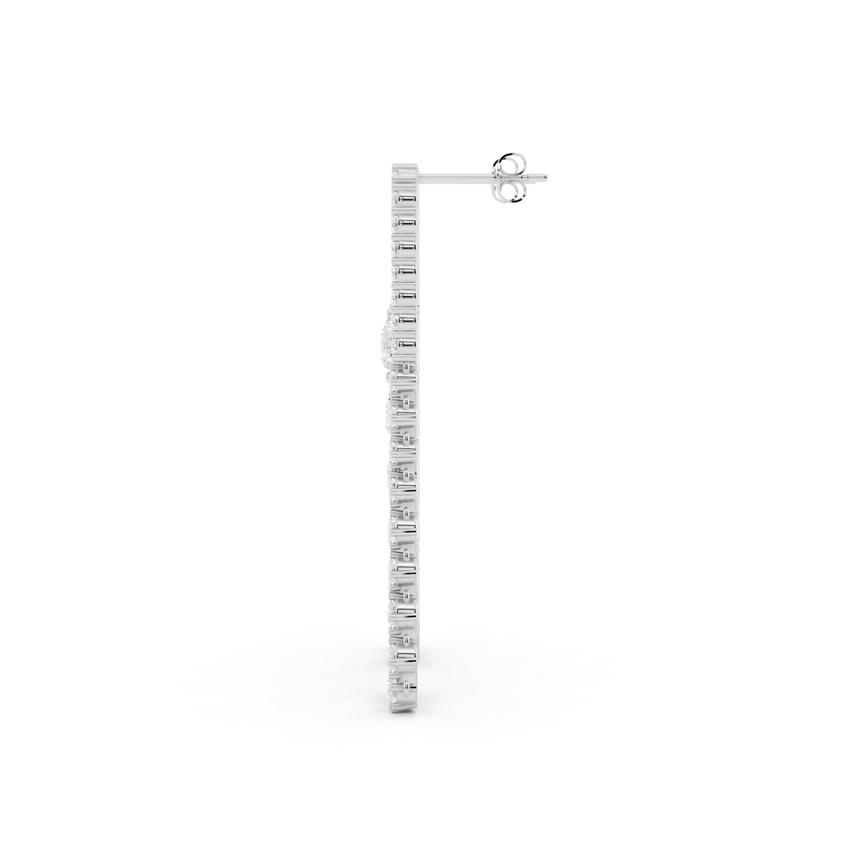 Statement Lab-Grown Diamond Drop Earrings