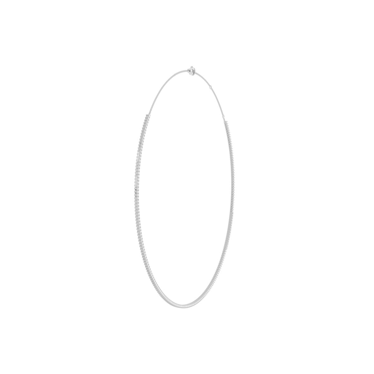 Minimalist Lab-Grown Diamond Tennis Necklace