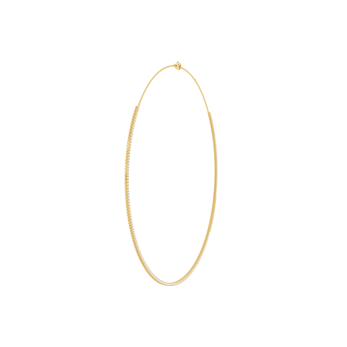 Minimalist Lab-Grown Diamond Tennis Necklace