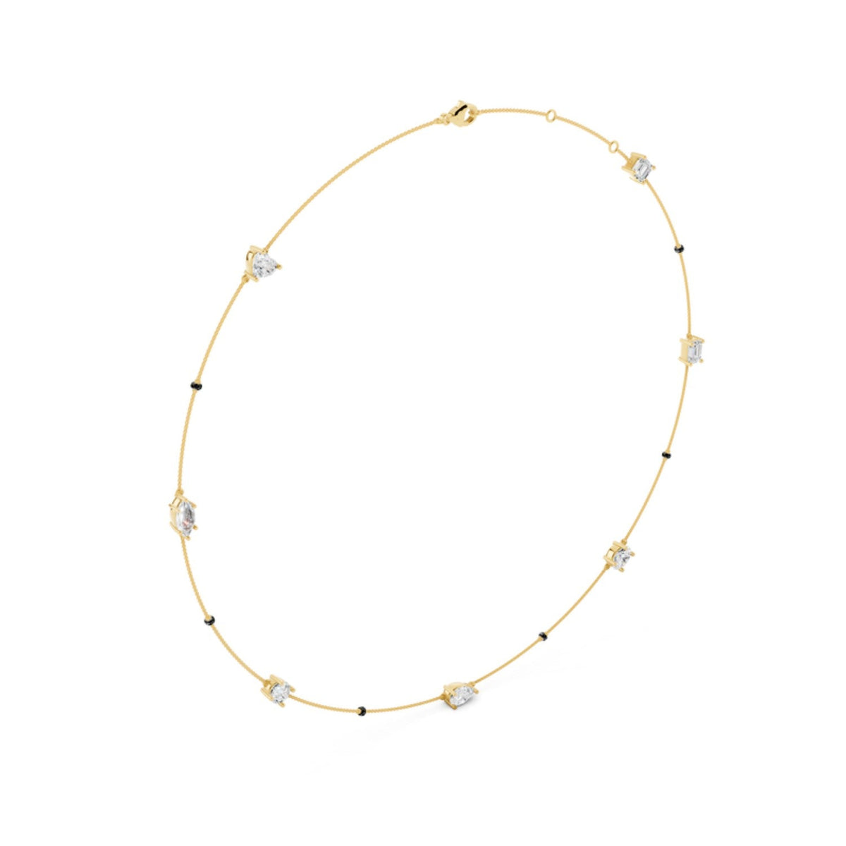 Mixed Cut Station Mangalsutra