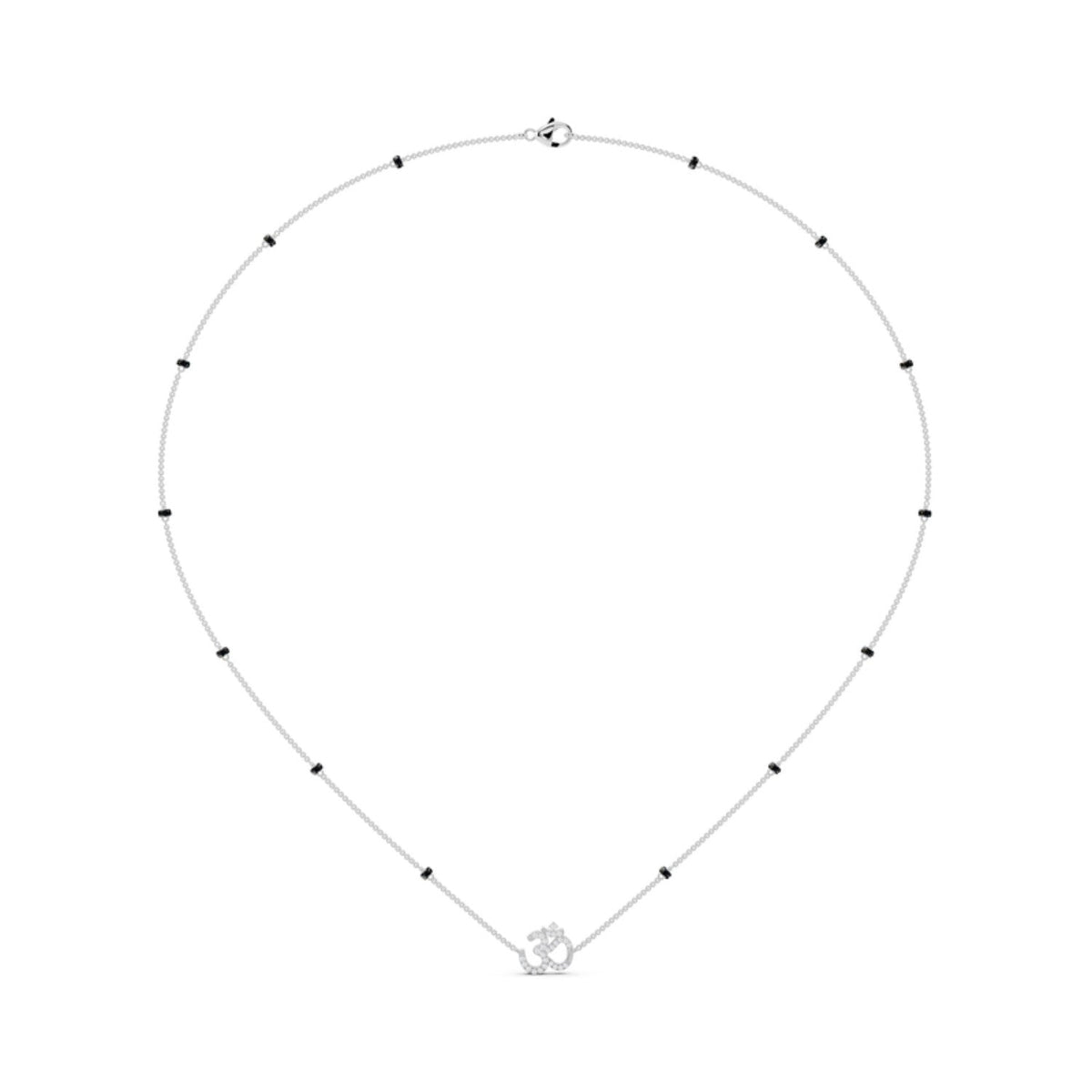 Om Diamond Mangalsutra