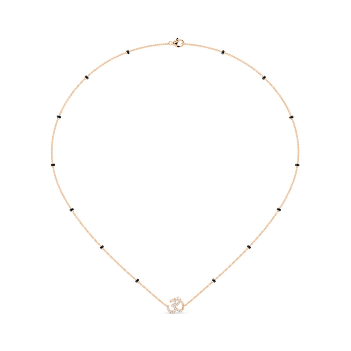 Om Diamond Mangalsutra