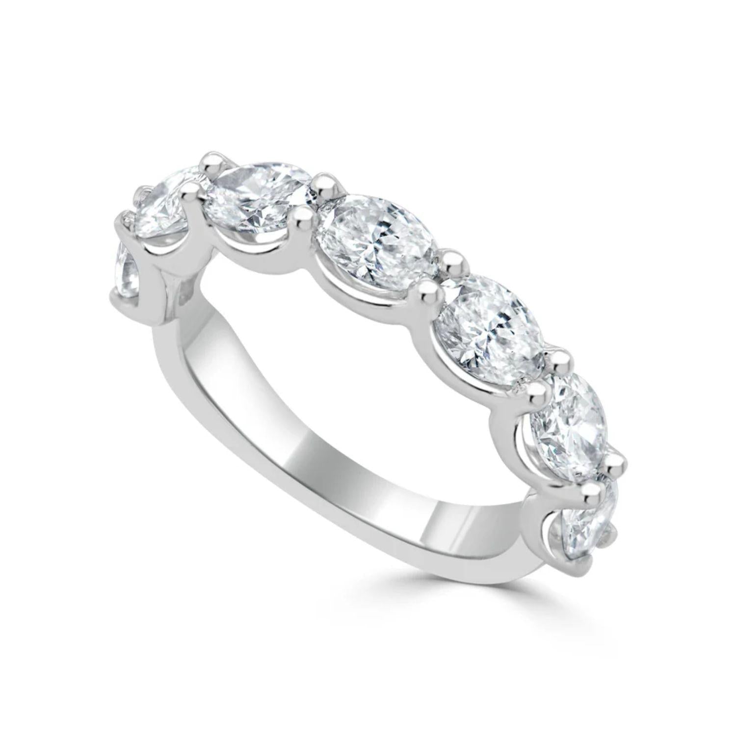 Oval Diamond Band
