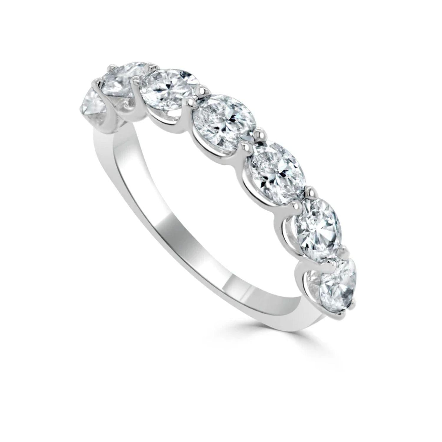 Oval Diamond Band