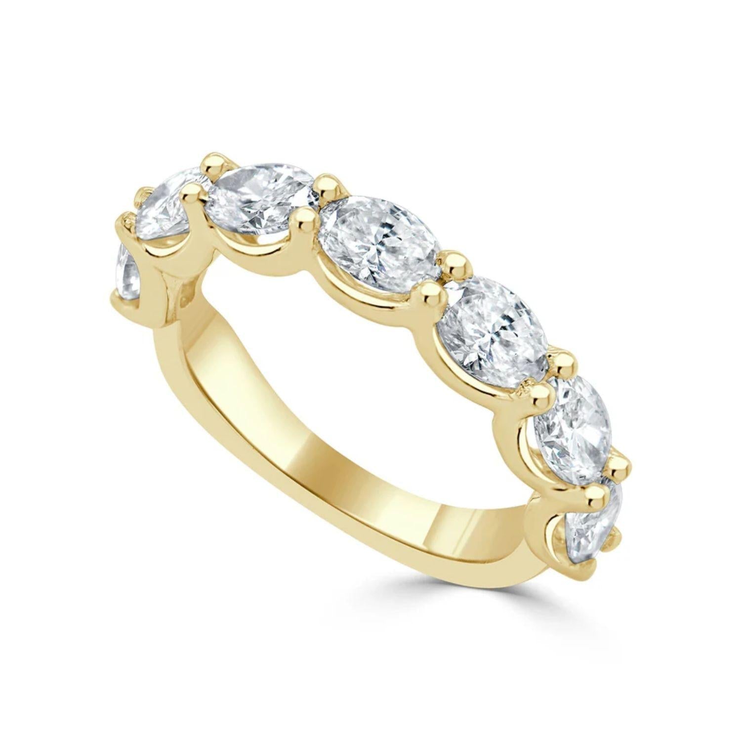 Oval Diamond Band