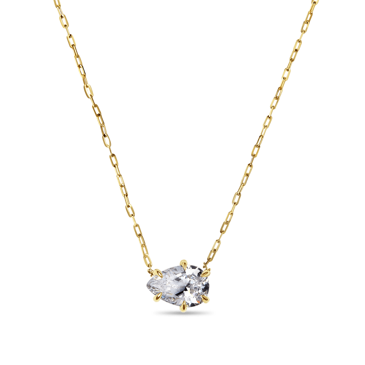 Pear Diamond Pendant