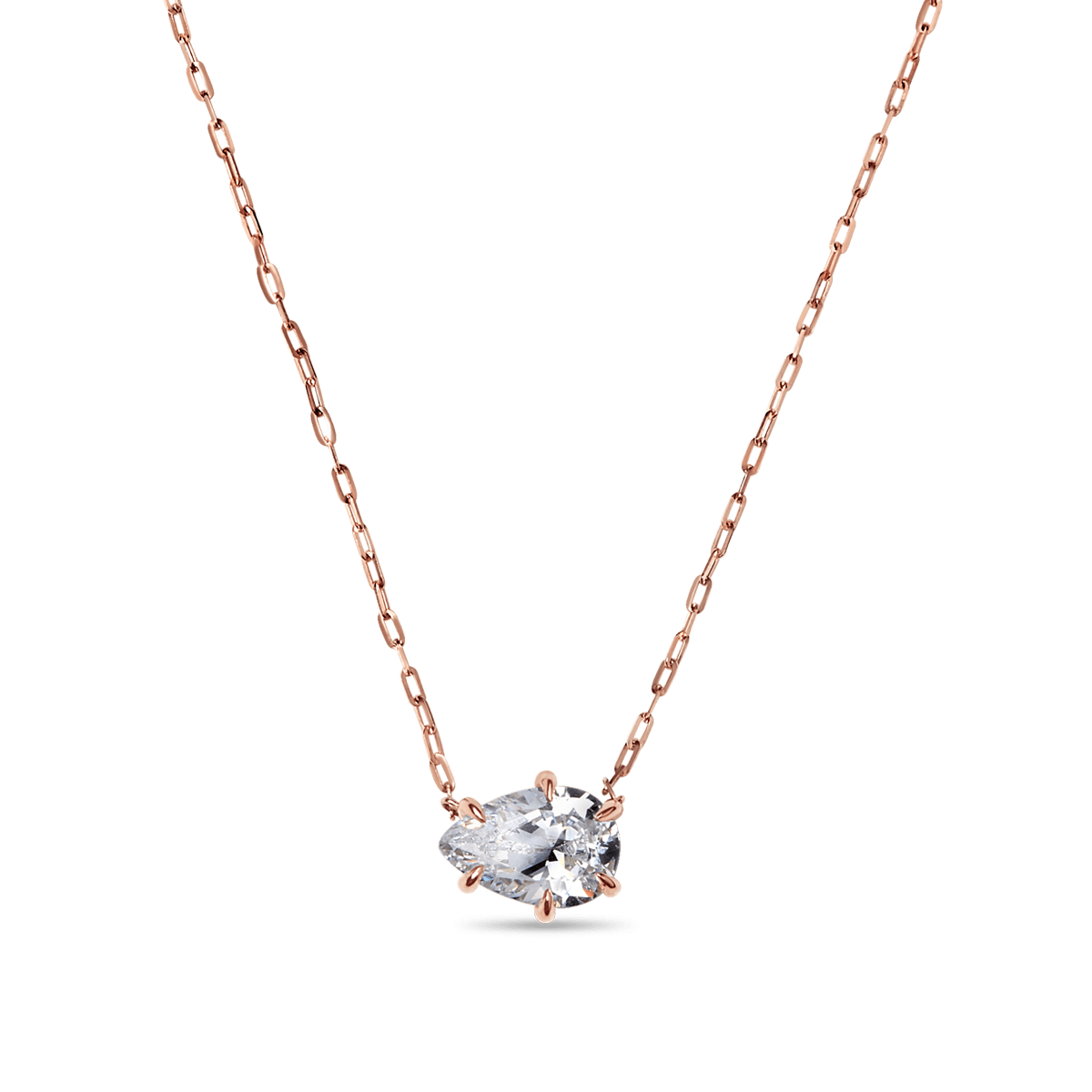 Pear Diamond Pendant