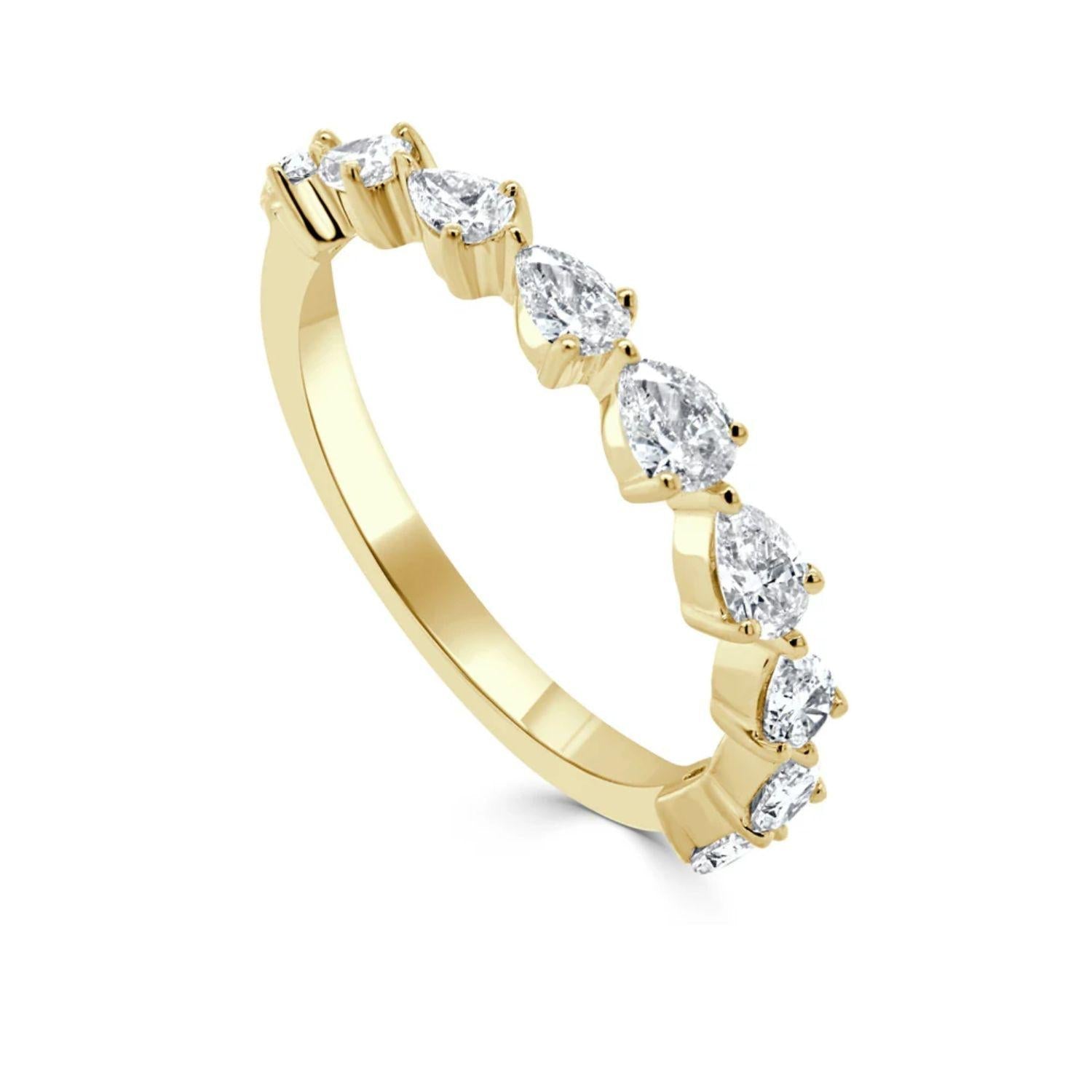 Pear - Shape Diamond Ring