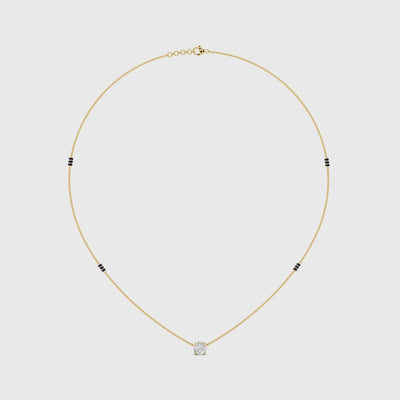 Round Solitaire Diamond Mangalsutra video