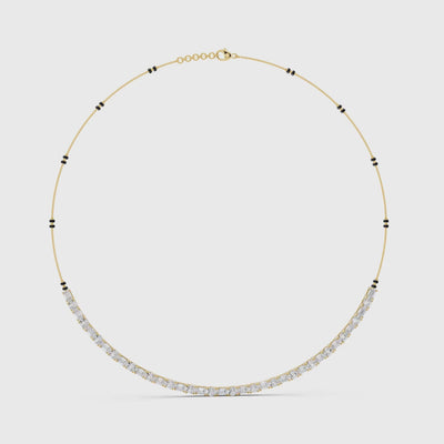 Emerald Cut Tennis Mangalsutra video