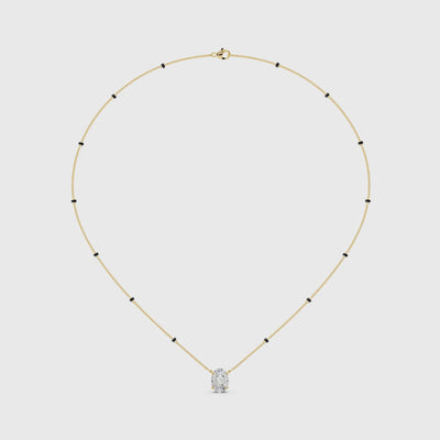 Oval Cluster Diamond Mangalsutra video
