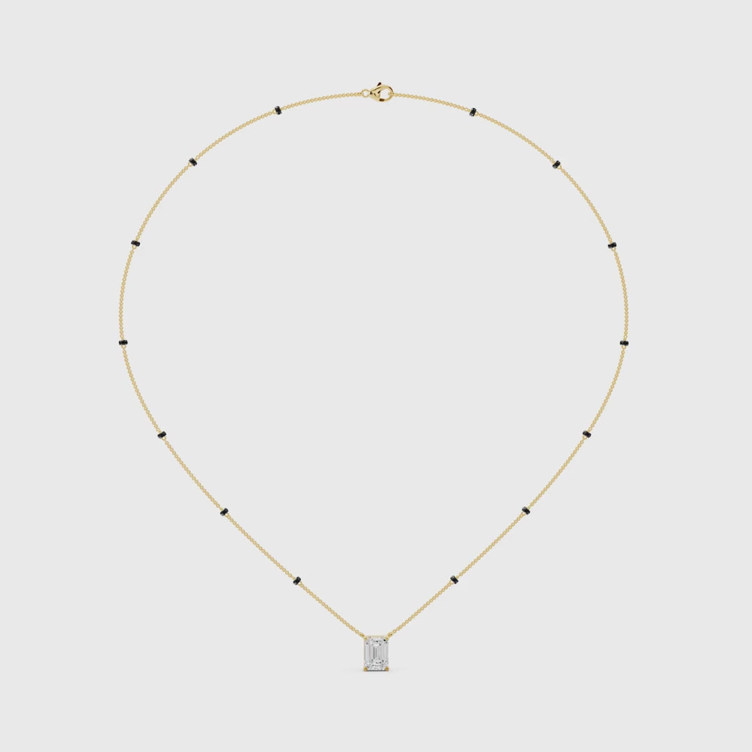 East West Emerald Cut Mangalsutra video