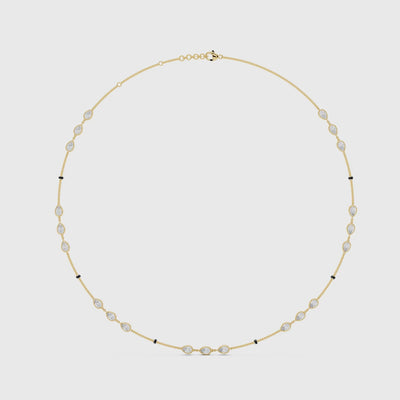 Bezel Eternity Diamond Mangalsutra video