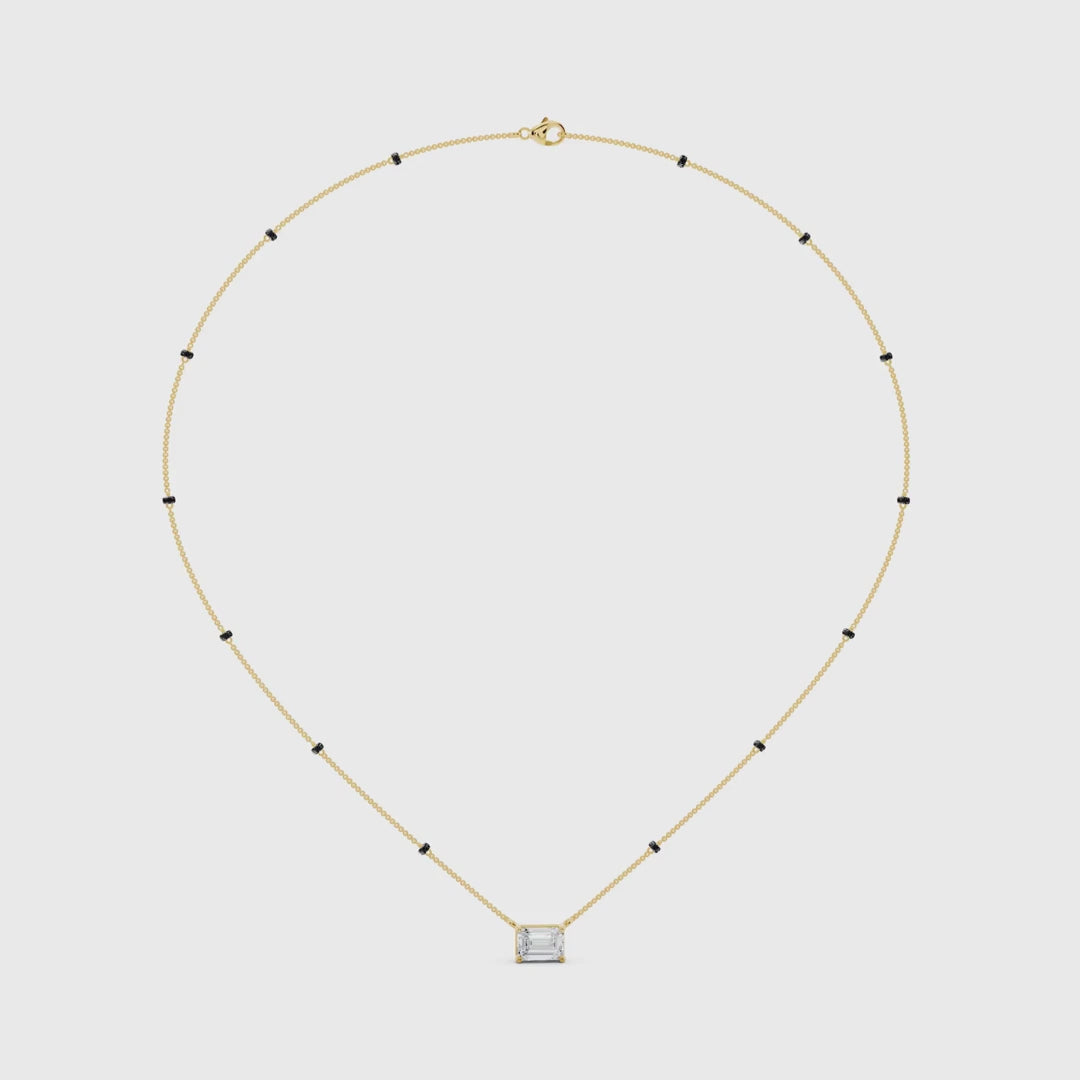 Radiant Cut Diamond Mangalsutra video