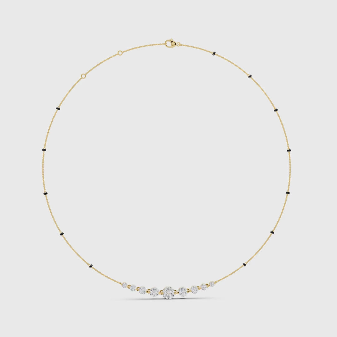 Graduated Diamond Mangalsutra video