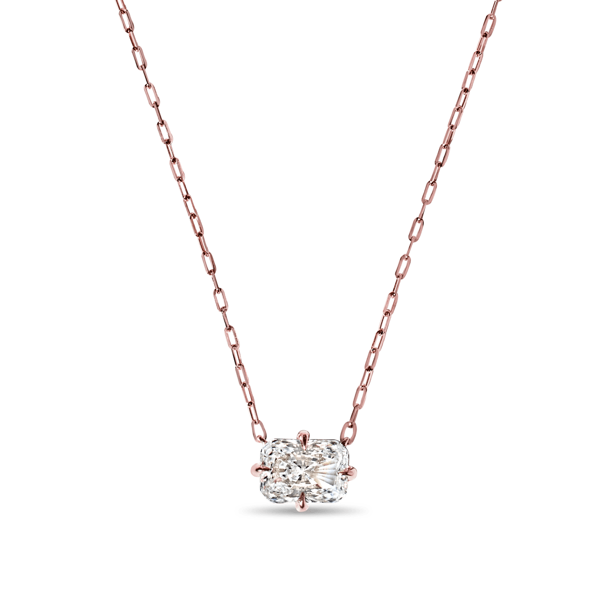 Radiant Diamond Pendant