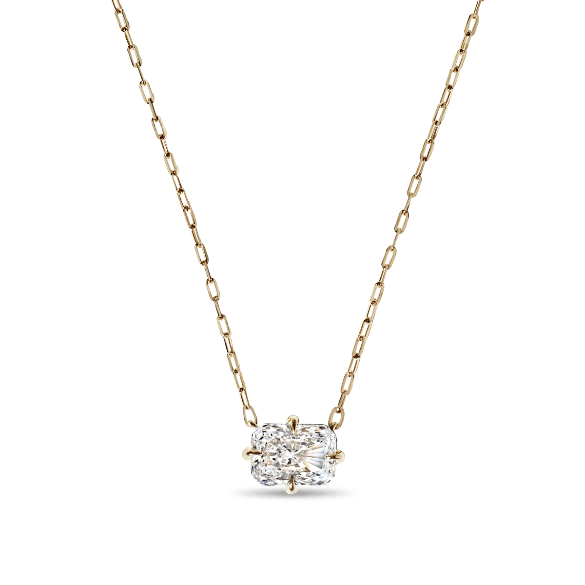 Radiant Diamond Pendant