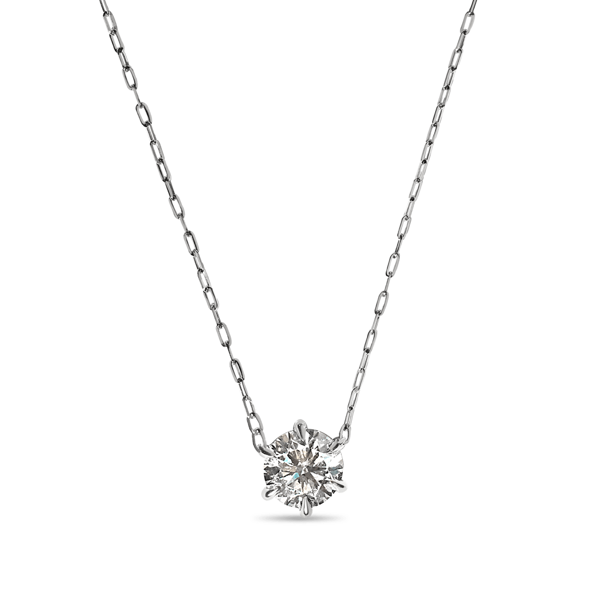 Round Diamond Pendant