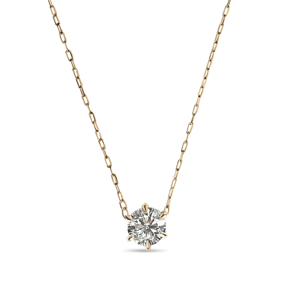 Round Diamond Pendant