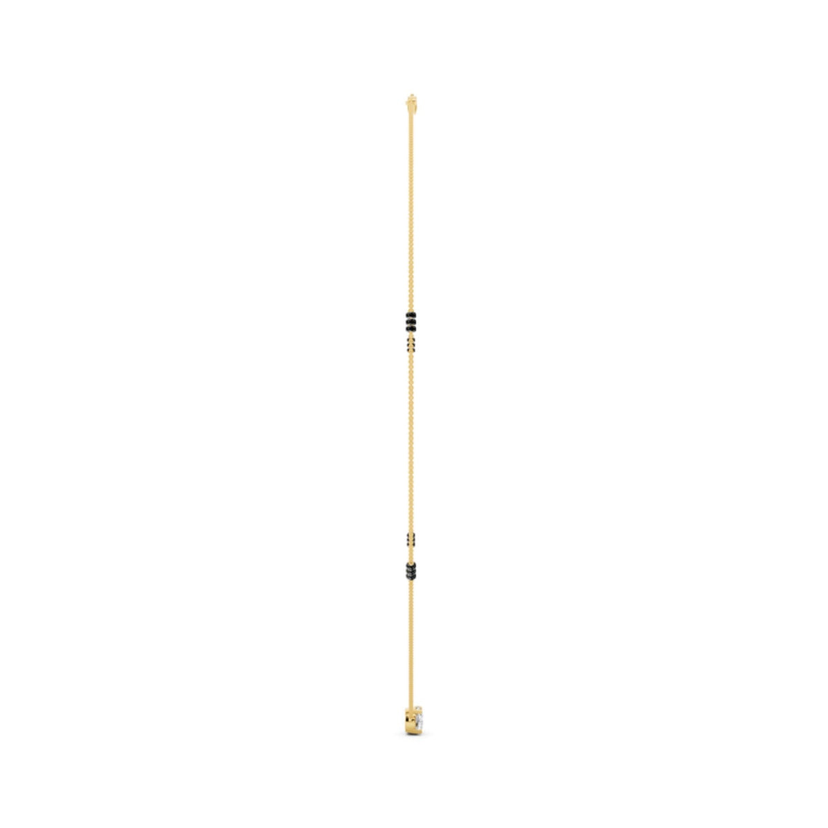 Round Solitaire Diamond Mangalsutra
