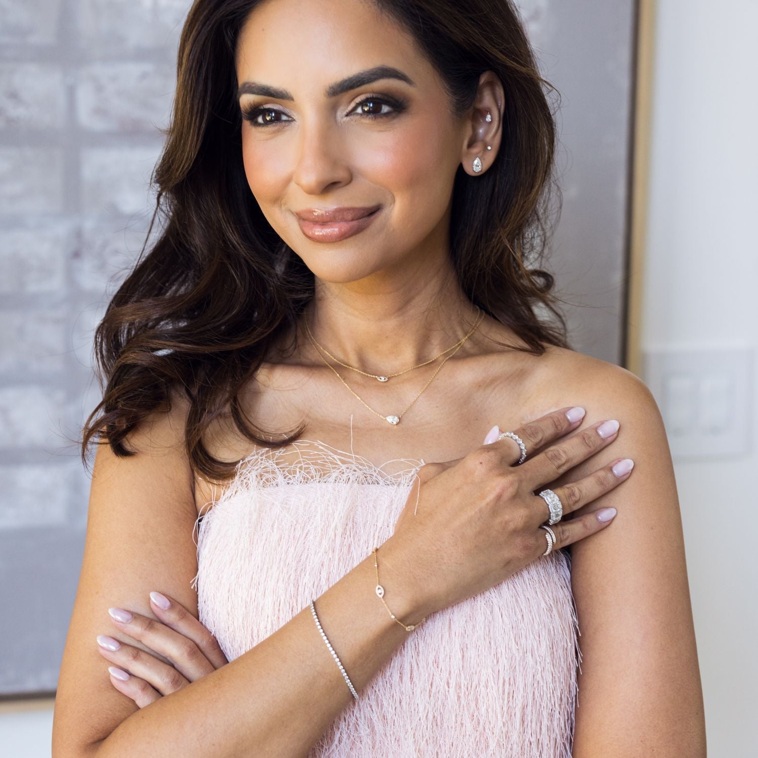 Signature Pear Solitaire Necklace