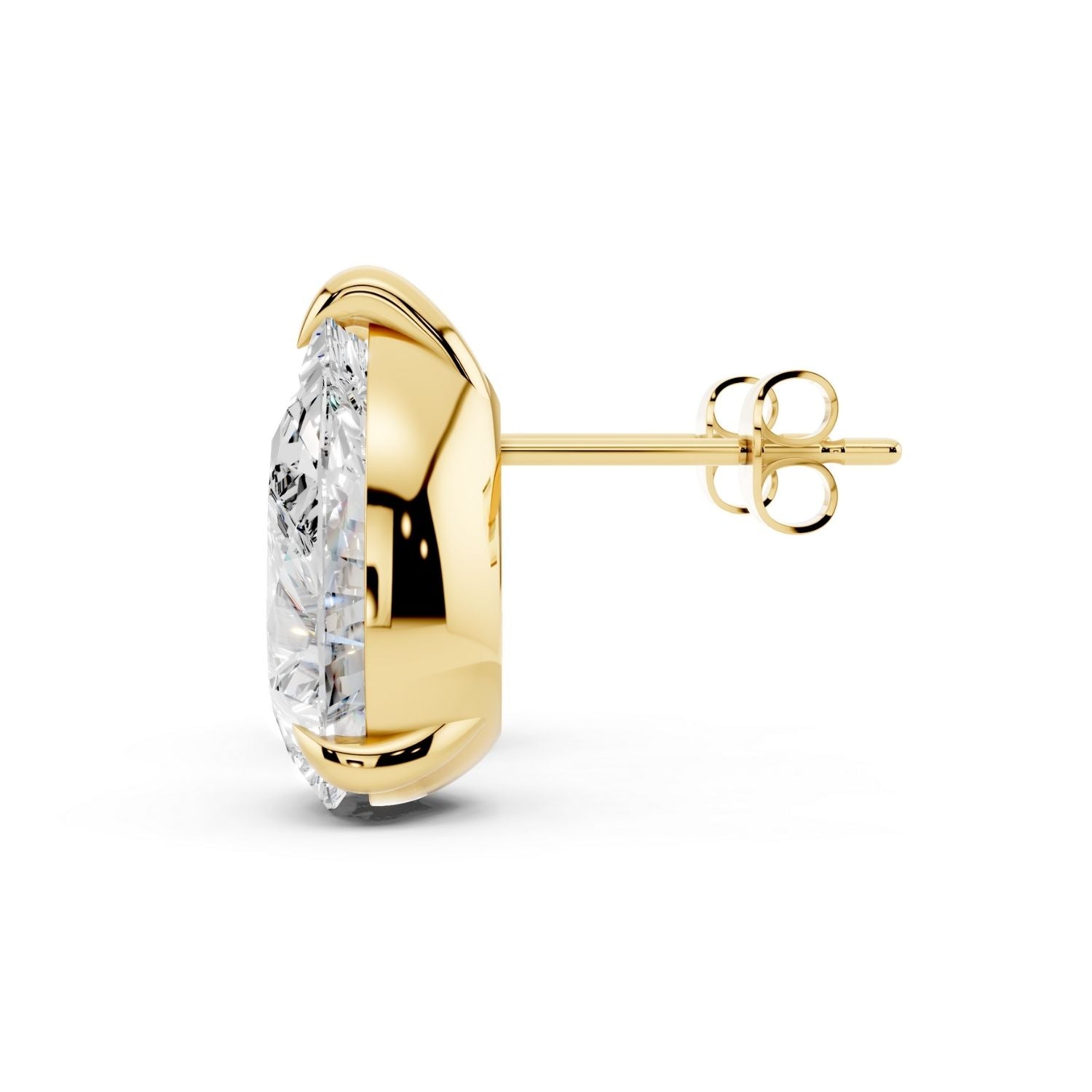 Signature Pear Stud Earrings