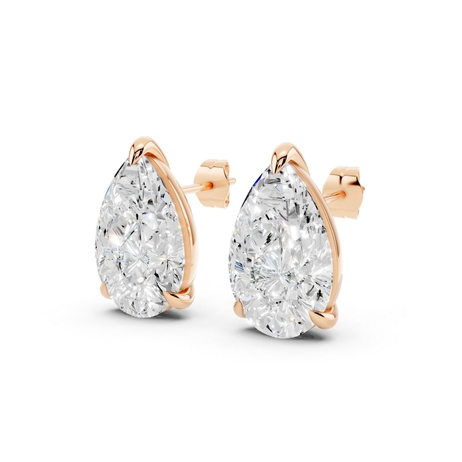 Signature Pear Stud Earrings