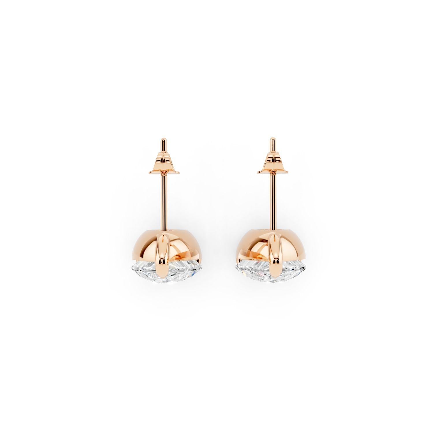Signature Pear Stud Earrings