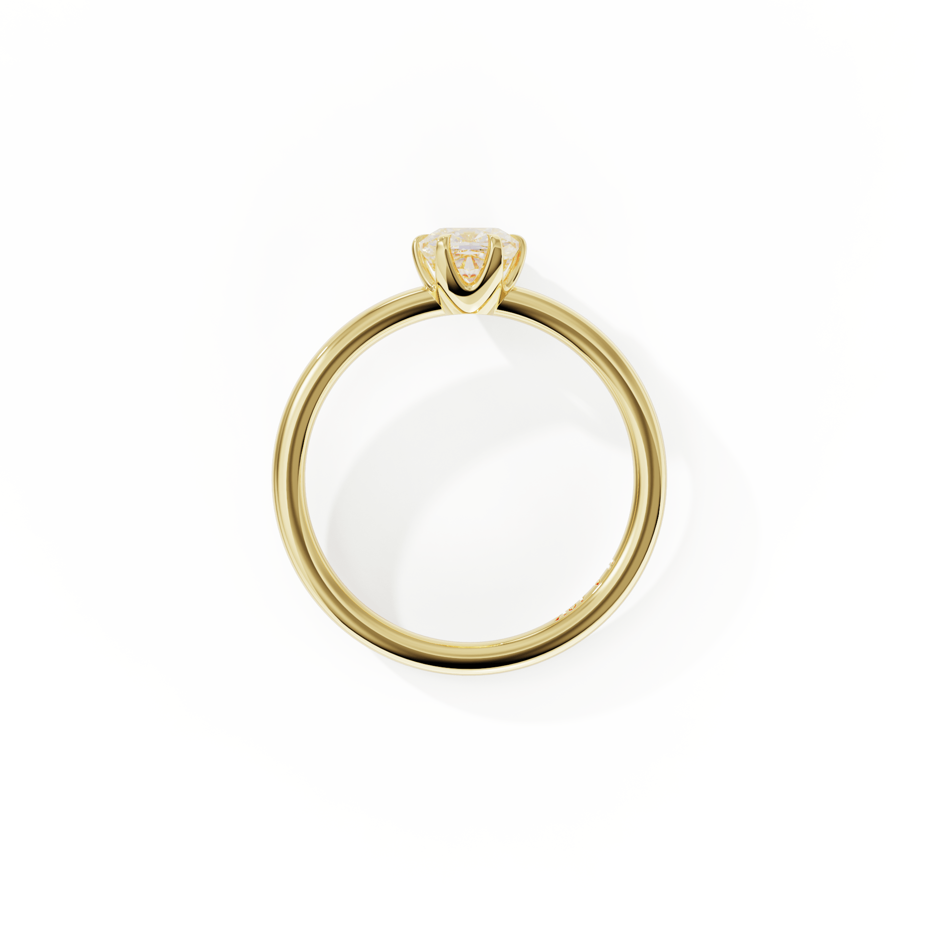 Six - Prong Diamond Engagement Ring