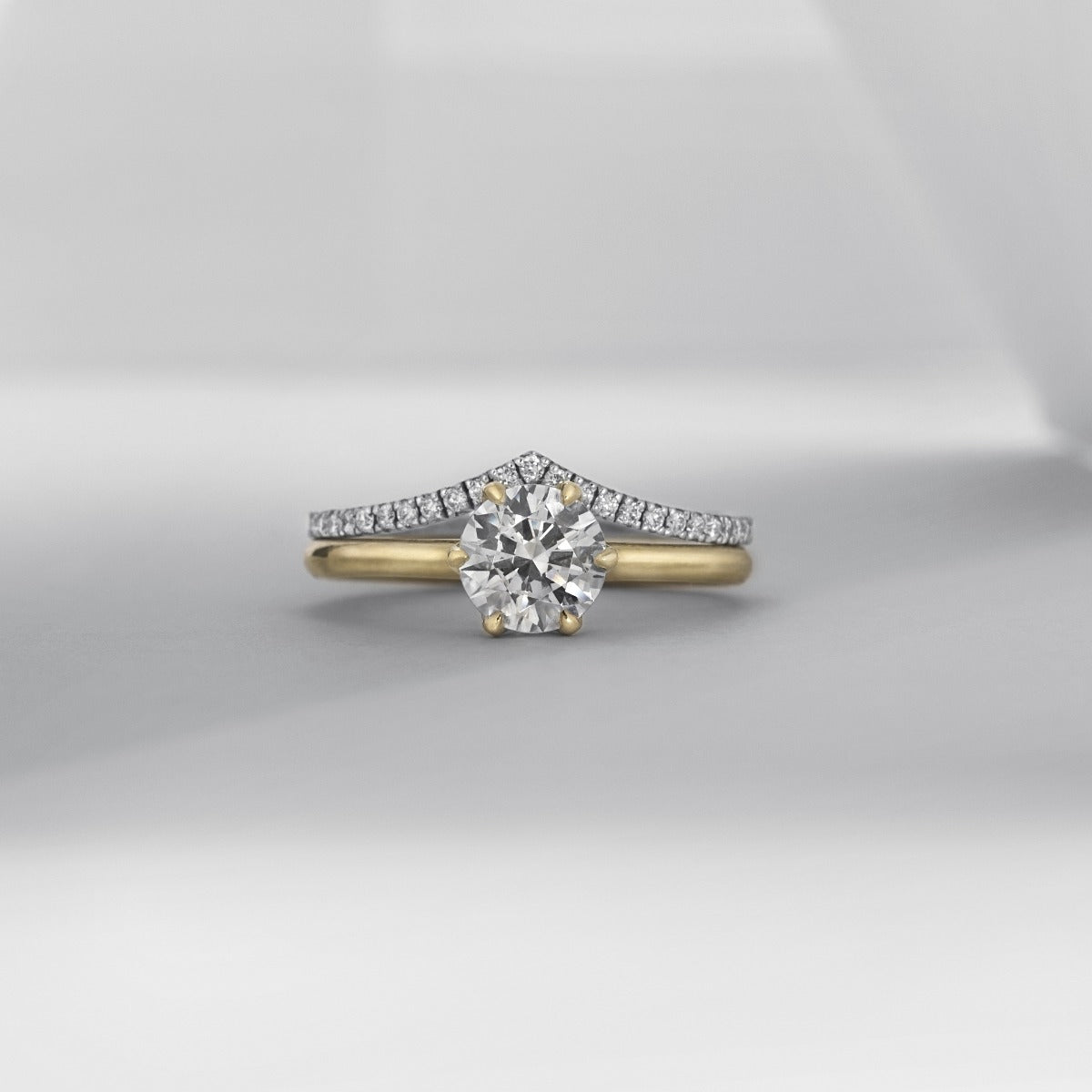 Six - Prong Diamond Engagement Ring
