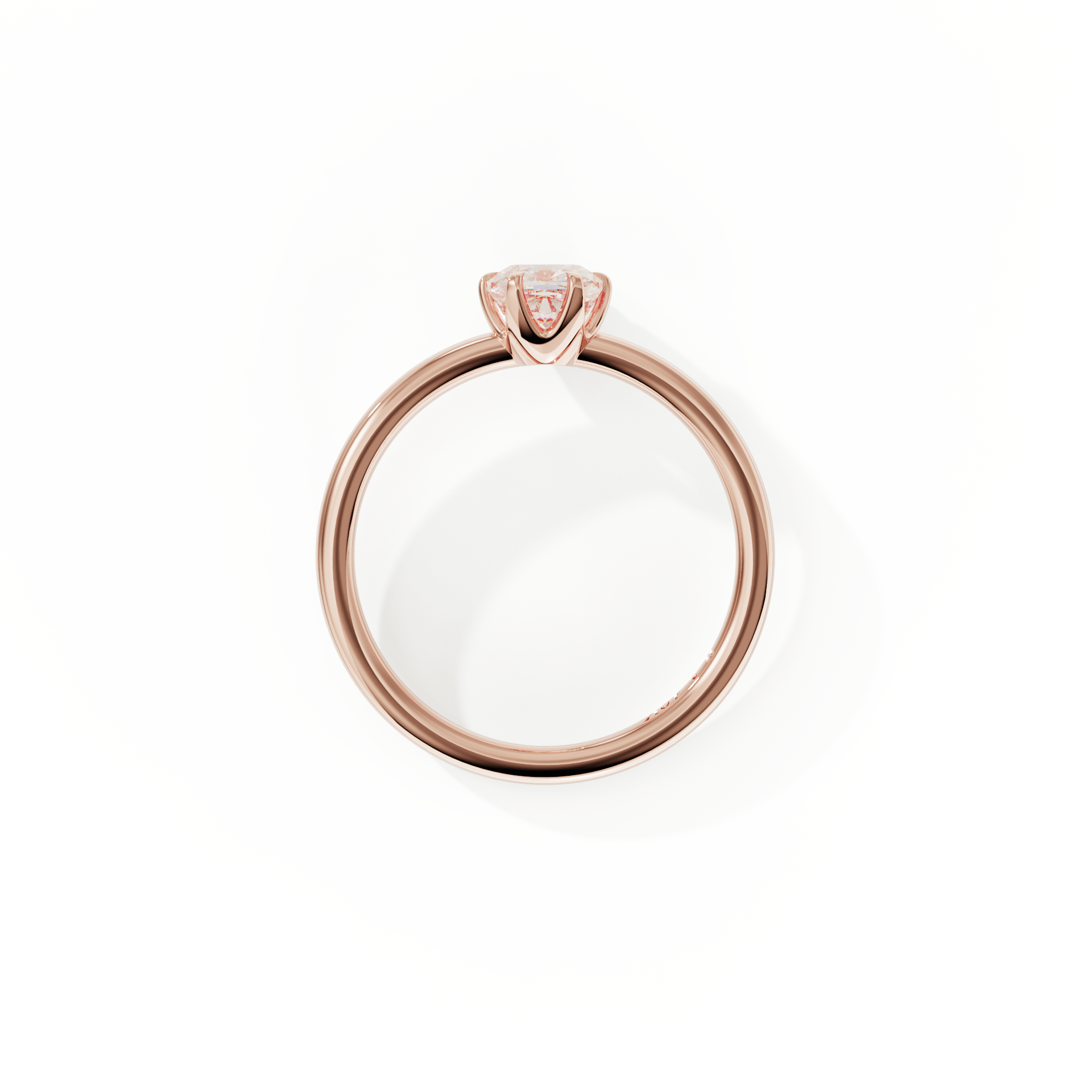 Six - Prong Diamond Engagement Ring