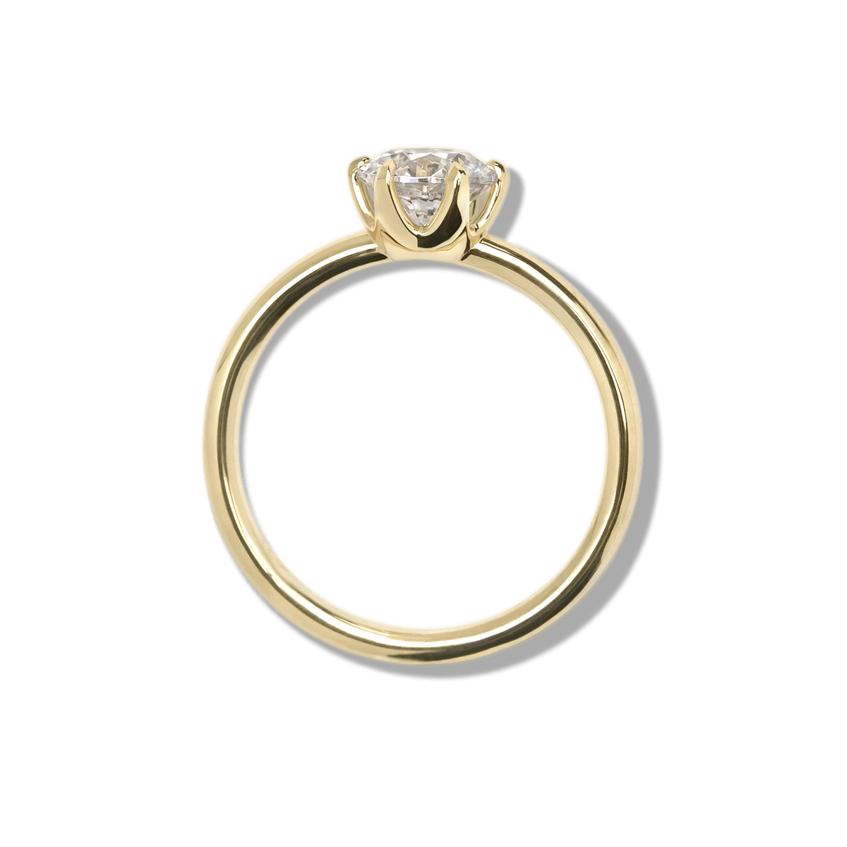 Six - Prong Diamond Engagement Ring