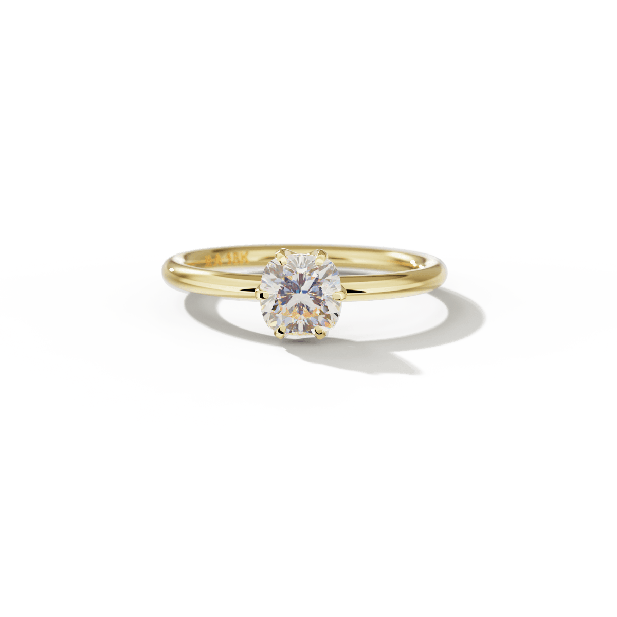 Six - Prong Diamond Engagement Ring