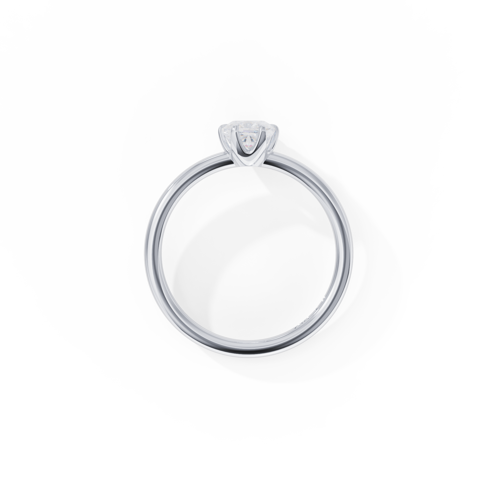 Six - Prong Diamond Engagement Ring