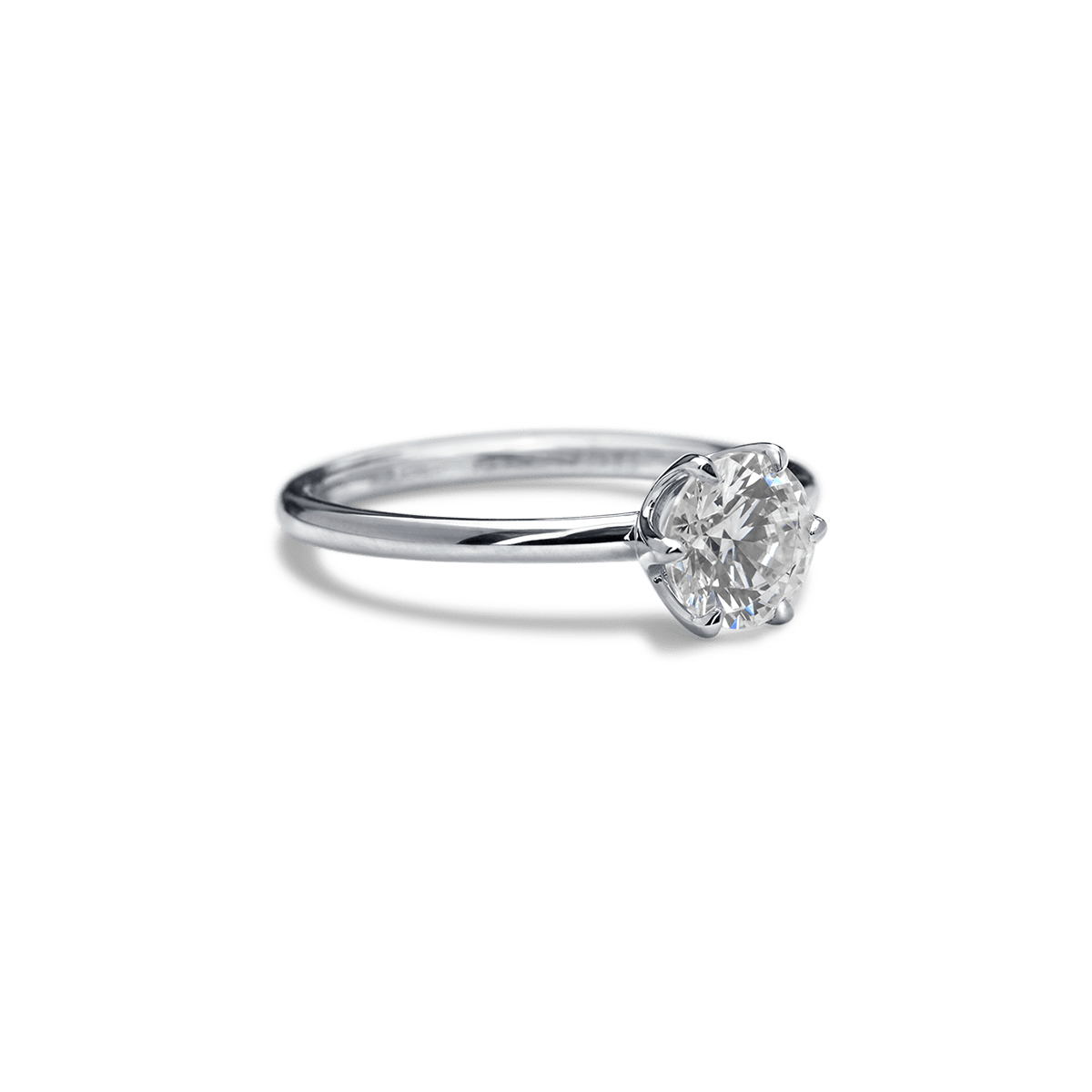 Six - Prong Diamond Engagement Ring