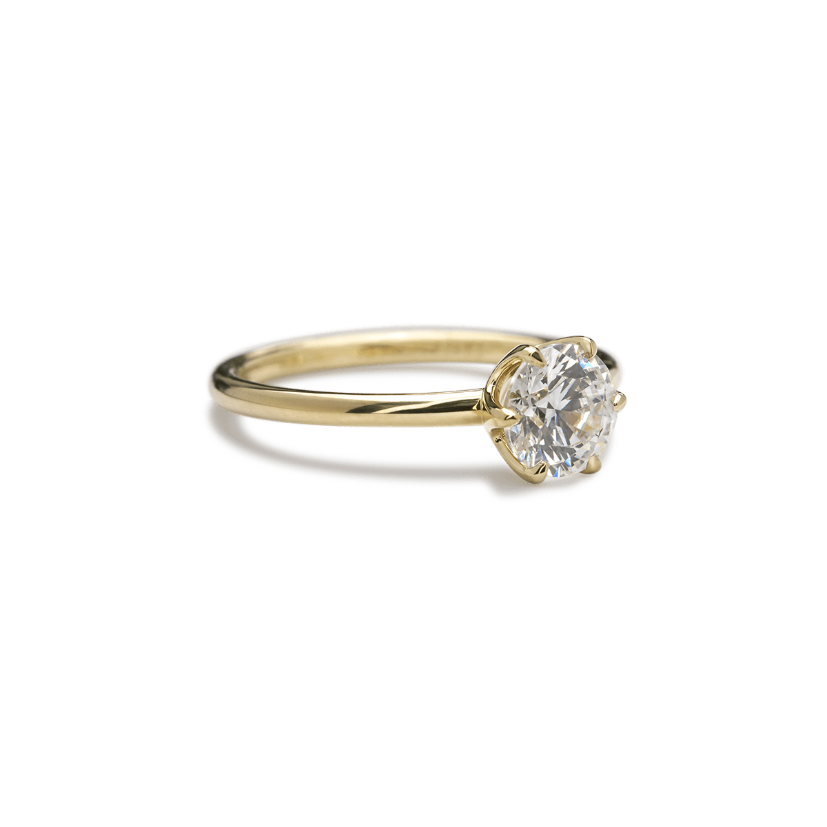 Six - Prong Diamond Engagement Ring