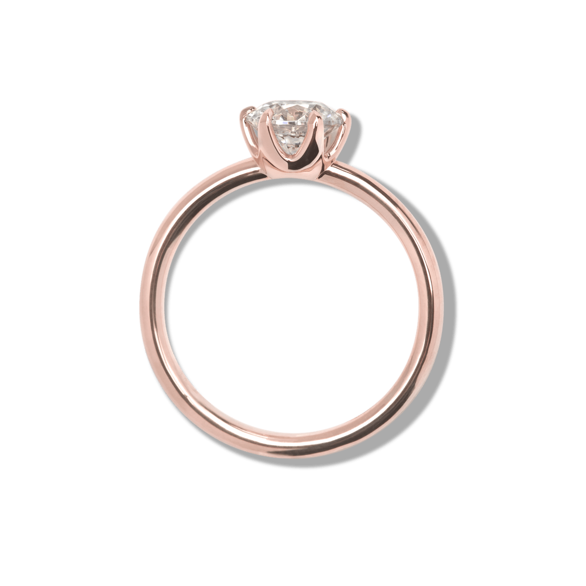Six - Prong Diamond Engagement Ring