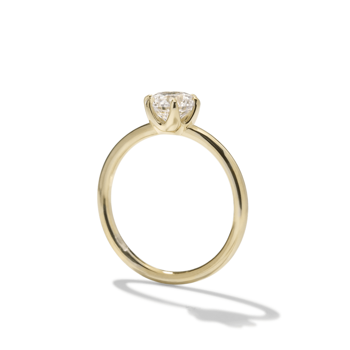 Six - Prong Diamond Engagement Ring