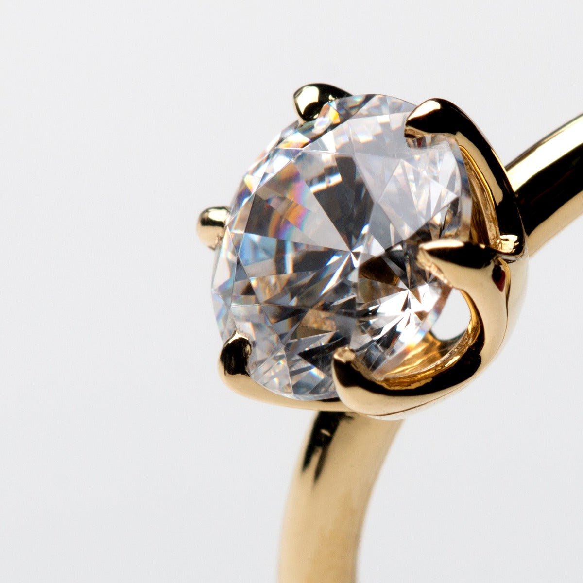 Six - Prong Diamond Engagement Ring