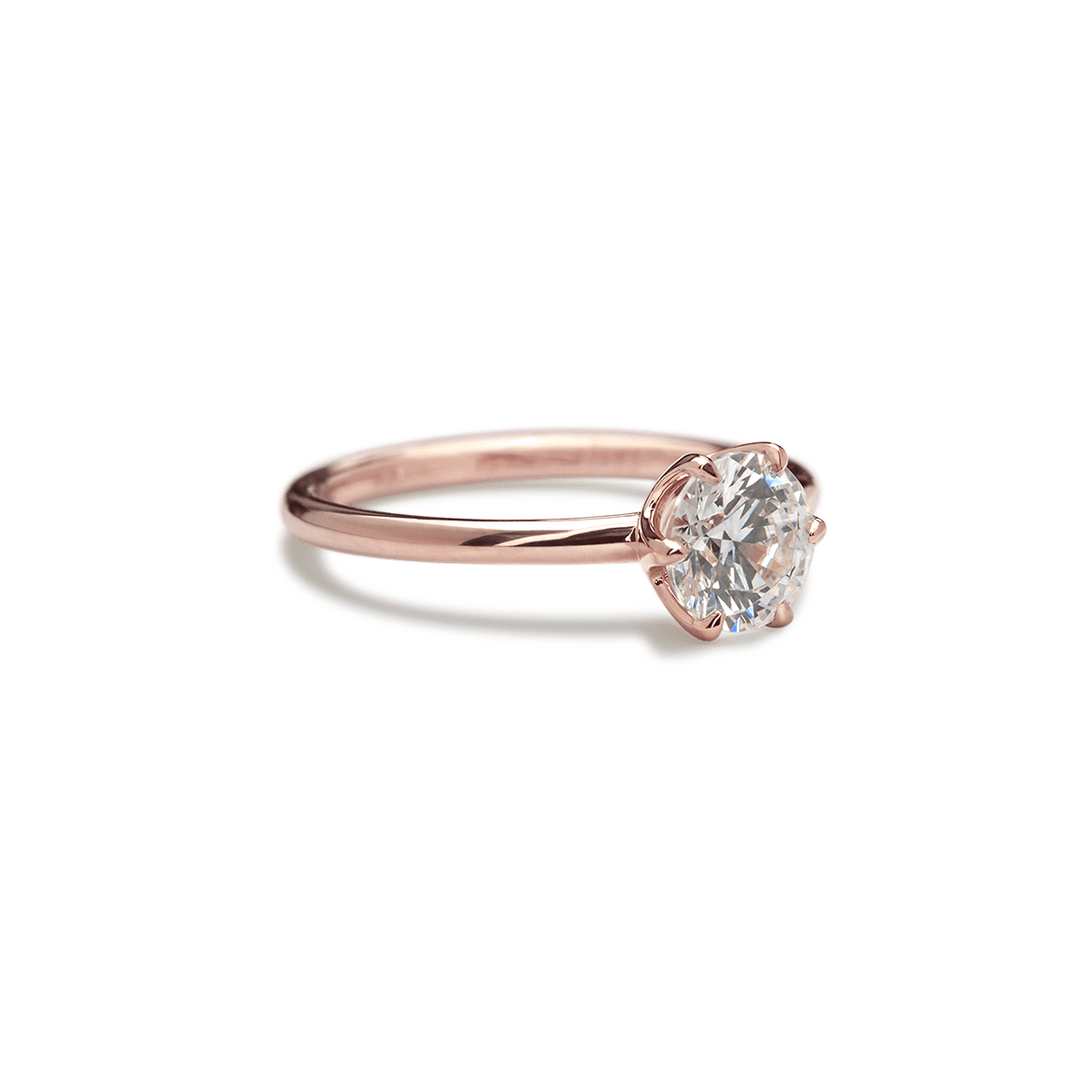 Six - Prong Diamond Engagement Ring
