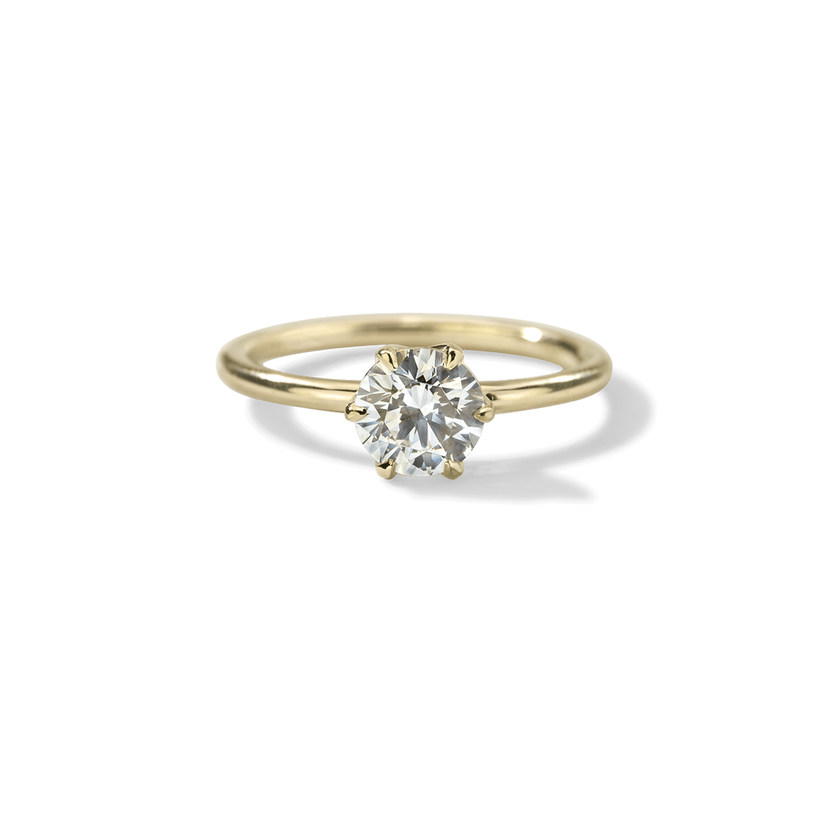 Six - Prong Diamond Engagement Ring