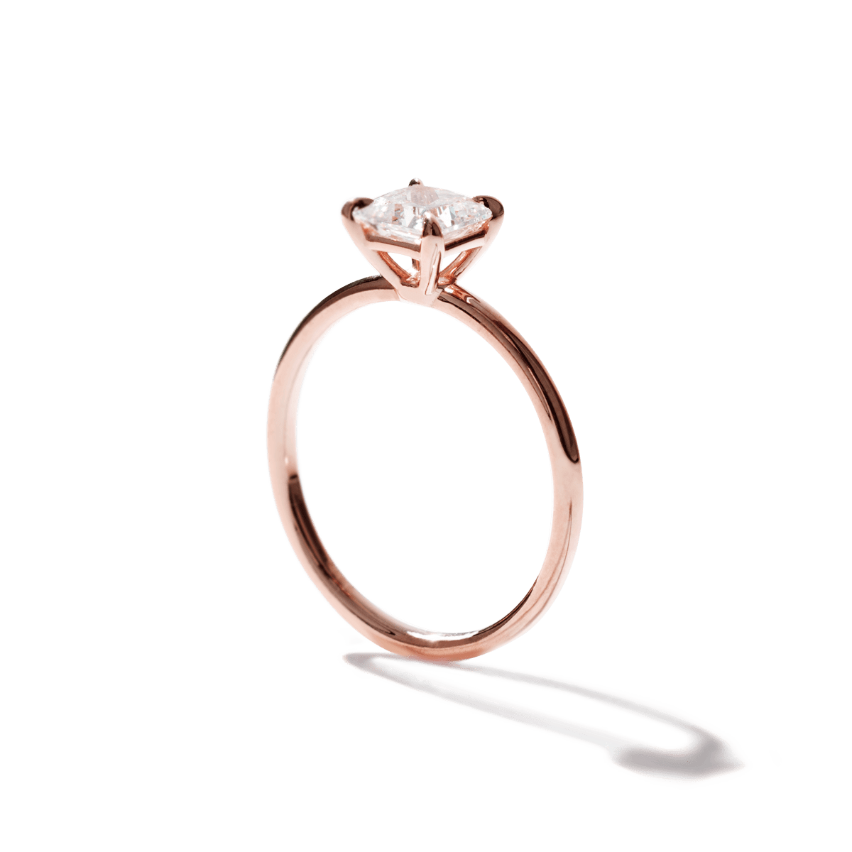 Solitaire Diamond Engagement Ring