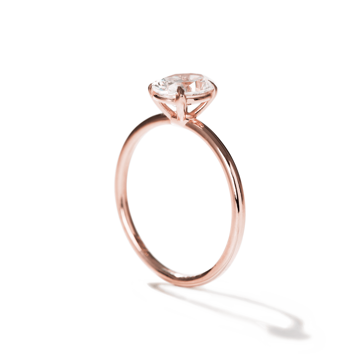 Solitaire Diamond Engagement Ring