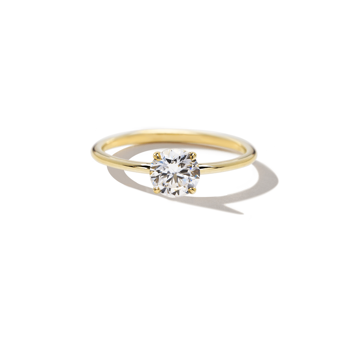 Solitaire Diamond Engagement Ring