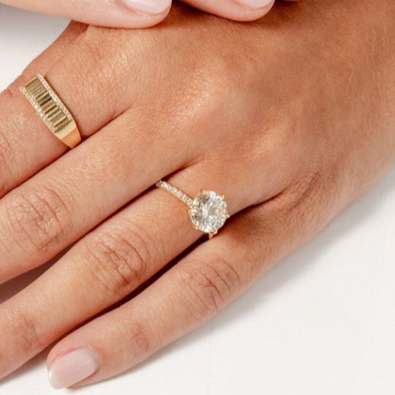 The Crown Engagement Ring